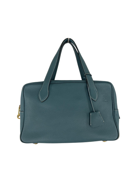 A.D.M.J ハンドバッグ 青[値下]