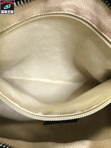 GUCCI 337598 GGキャンバス ショルダーバック ブラック グッチ 