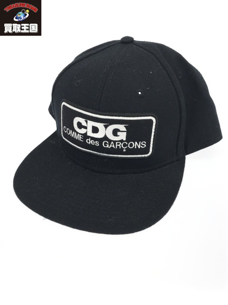 コムデギャルソン CDG LOGO PATCH CAP