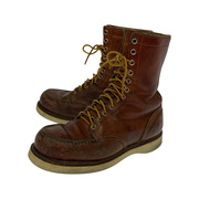 RED WING ブーツ 50s~60s 紺タグ 202? ワークブーツ(US8.5D) ブラウン