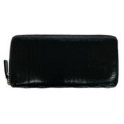 Vivienne Westwood 長財布 MAN ラウンドジップ レザー 黒