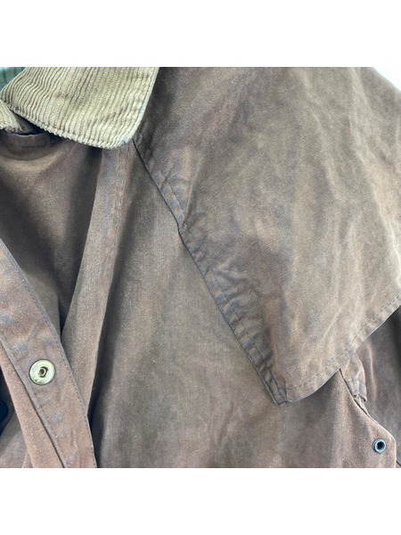 Barbour×BACKHOUSE オイルドコート - ブラウン