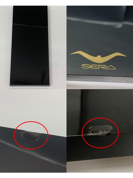HOYA TOYOTA セラ クリスタルオーナメント 開封品 ダメージあり ホーヤ トヨタ SERA クリスタルオブジェ