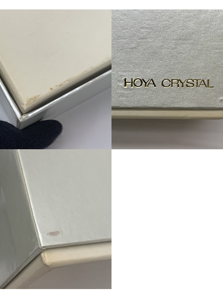 HOYA TOYOTA セラ クリスタルオーナメント 開封品 ダメージあり ホーヤ トヨタ SERA クリスタルオブジェ