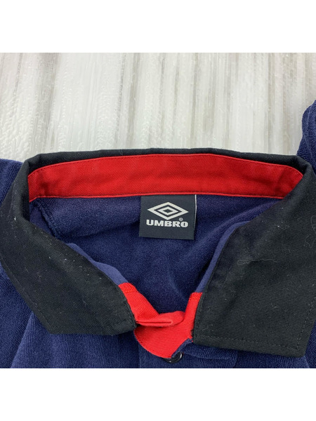 umbro ポロシャツ Pile Gameshirt NVY L