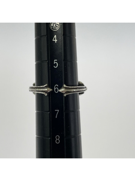 CHROME HEARTS リング・指輪 BBY CLSC DBLFLRL CRS