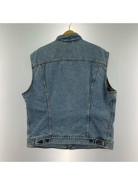 Levi's デニムジャケット 80s 裏ブランケット デニムベスト 70402
