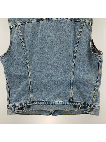 Levi's デニムジャケット 80s 裏ブランケット デニムベスト 70402