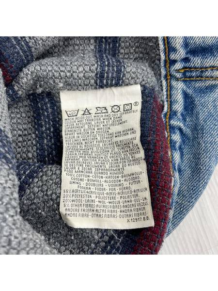 Levi's デニムジャケット 80s 裏ブランケット デニムベスト 70402