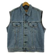 Levi's デニムジャケット 80s 裏ブランケット デニムベスト 70402