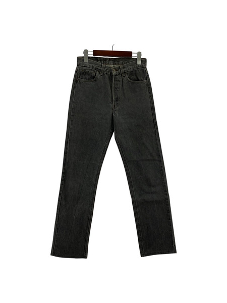 Levi's デニム・ジーンズ 90s USA製 501 先染メブラック