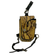 ソノ他バッグ UNISON DEPT パイソン レザー ウエストポーチ