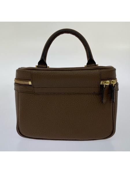 ハンドバッグ Ch!iiibag/バニティバッグ/茶