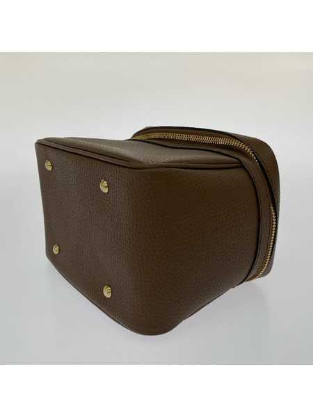 ハンドバッグ Ch!iiibag/バニティバッグ/茶