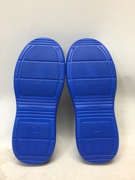 PRADA/Foam rubber mules/フォームラバーミュール/44/ブルー