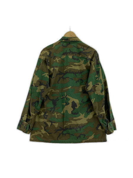 OLD・VINTAGE ミリタリージャケット 70s ジャングルファティーグ 迷彩 緑