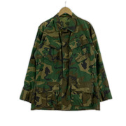 OLD・VINTAGE ミリタリージャケット 70s ジャングルファティーグ 迷彩 緑