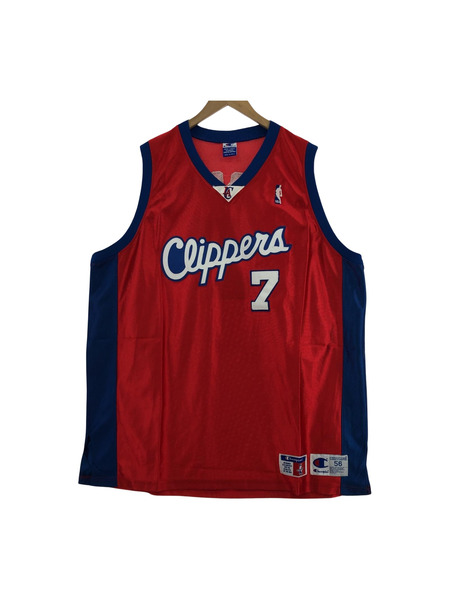 Champion NBA Clippers ODOM ゲームシャツ (XXXL) 赤