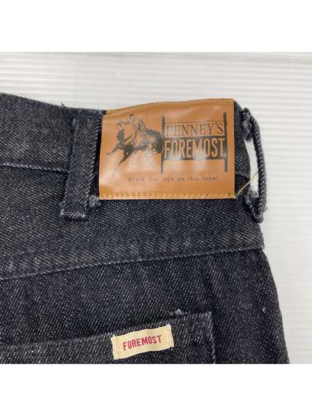 PENNEY'S FOREMOST デニムパンツ ブラック[値下]