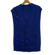 TAKAHIROMIYASHITATheSoloIst.doublezipreversearanpatternvest