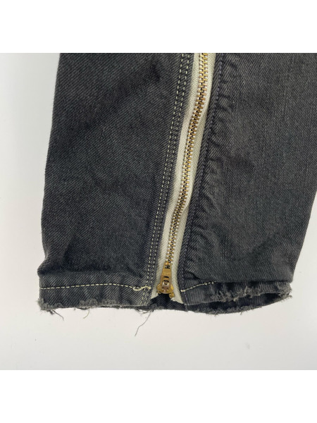 Levi's デニム・ジーンズ 00s ENGINEERED JEANS 裾ジップ&ダメージ加工 立体裁断