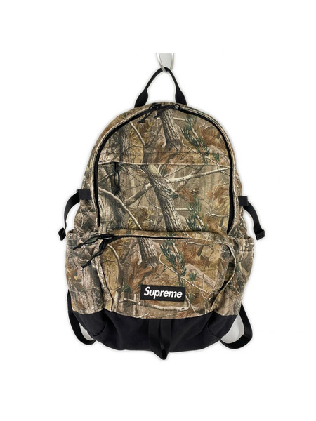 Supreme 19AW Denim Backpack Realtree AP Camo