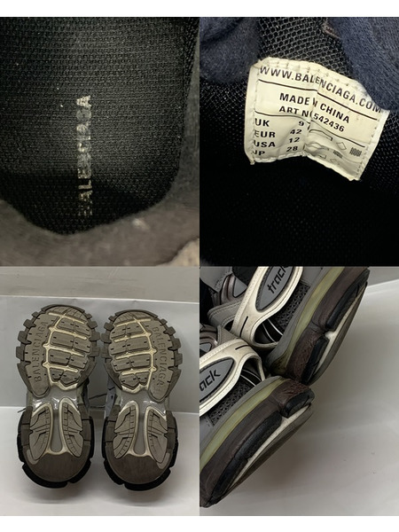 BALENCIAGA TRACK TRAINER 542436 Size42 開封品 バレンシアガ トラックトレーナー スニーカー 靴