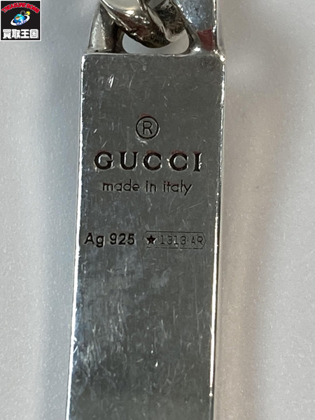 GUCCI グッチ シルバー925 ブレスレット スカル