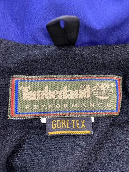 Timberland GORE-TEX マウンテンパーカー (XL程度) ネイビー×ブラック[値下]