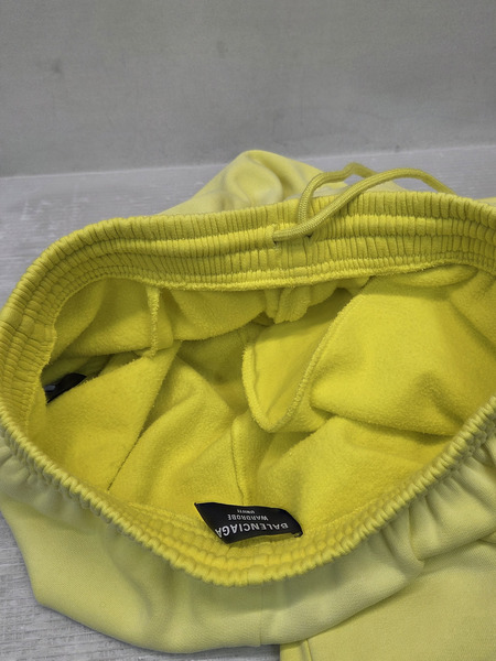 BALENCIAGA 21AW Large Fit Sweatpants スウェットパンツ XS イエロー