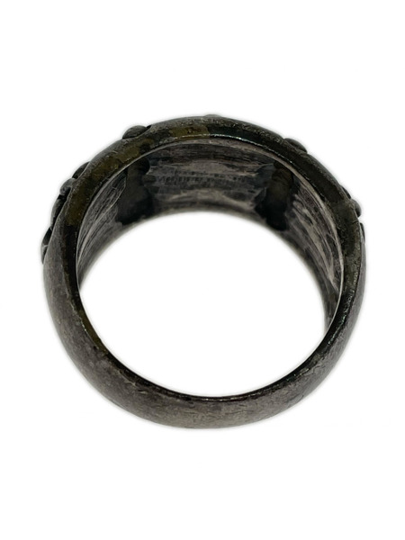 リング・指輪 925刻印 百合紋章 デザインリング