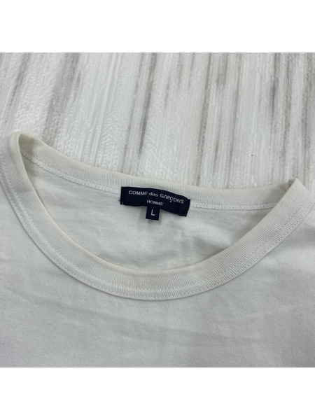 COMME des GARCONS 半袖Tシャツ・カットソー 綿度詰天竺切替Tシャツ