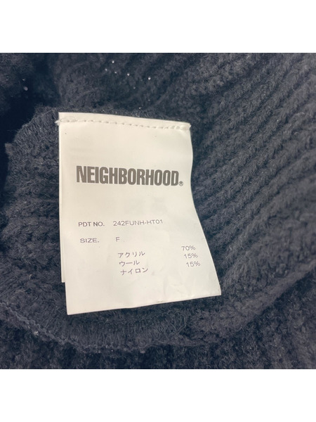 NEIGHBORHOOD ニットキャップ JP BEANIE BLK
