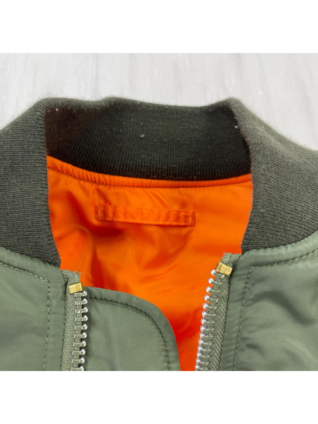 ALPHA ミリタリージャケット MA-1 ワッペン