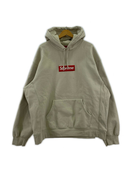 Supreme パーカー BOX LOGO HOODIE SWEATSHIRT BEG XXL