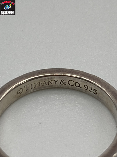 TIFFANY&Co ティファニー ノーツナロー リング 13号 シルバー