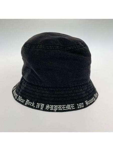 Supreme ハット Embroidered Brim Crusher バケットハット M-L