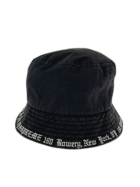 Supreme ハット Embroidered Brim Crusher バケットハット M-L