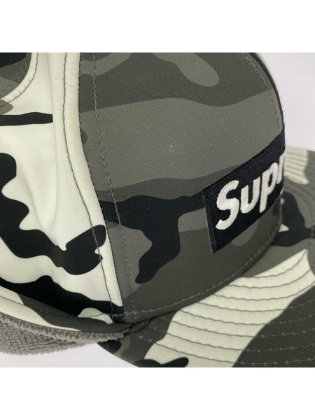 Supreme キャップ WINDSTOPPER Earflap Box Logo New Era