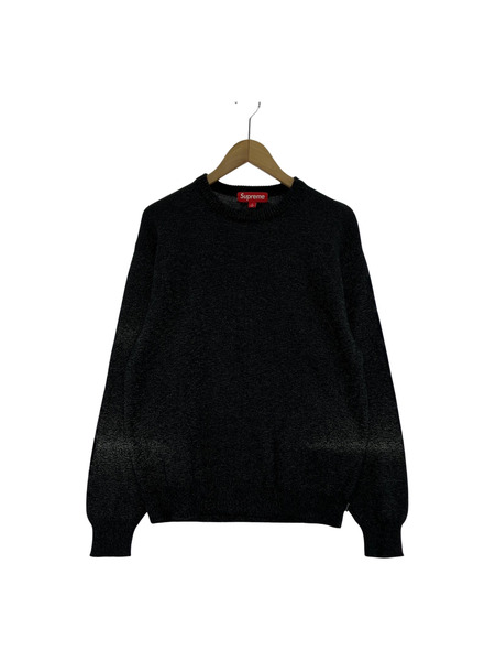 Supreme ニット・セーター Reflective Sweater BLK (S)[値下]