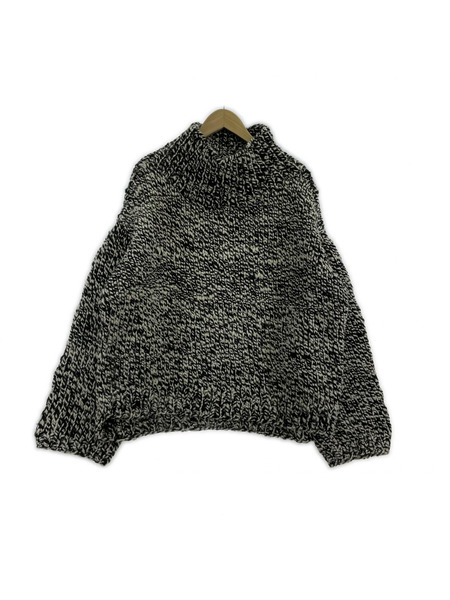 SEEALL ニット・セーター 22AW HAND OVERSIZED HIGH NECK SWEATER