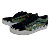 VANS スニーカー OLD SKOOL KIKUTANI ローカットスニーカー 緑