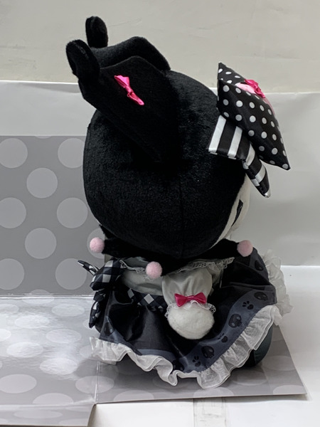 Happyくじ マイメロ＆クロミ 50th＆20th アニバーサリー LAST賞　BIG! クロミ アニバーサリーぬいぐるみ 開封品 マイメロディ  50周年 クロミ 20周年