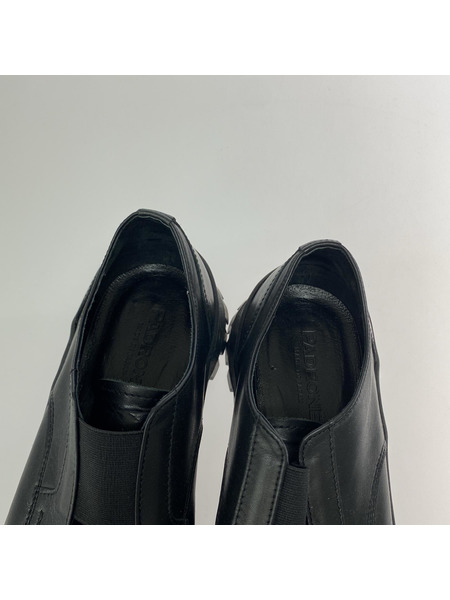 PADRONE シューズ FRONT GORE SHOES スリッポン　黒