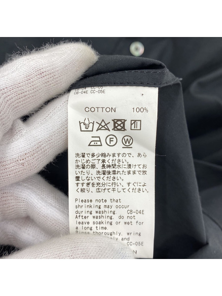 DAIRIKU 23AW Dress L-S Shirt (M) ブラック[値下]