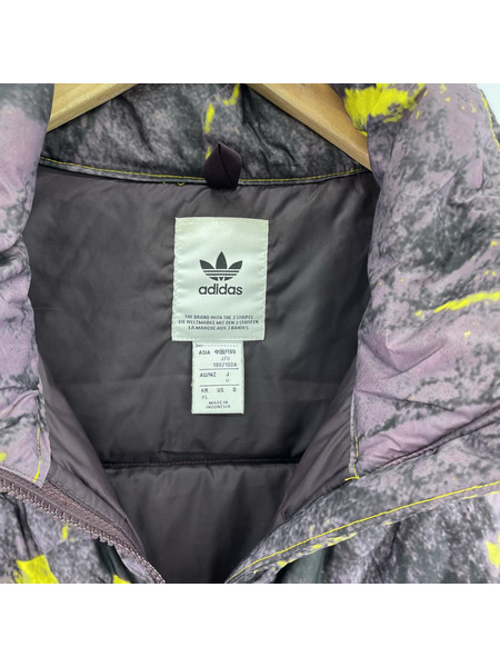 adidas　ジャケット　パープル O