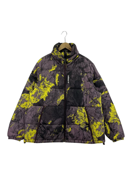 adidas　ジャケット　パープル O