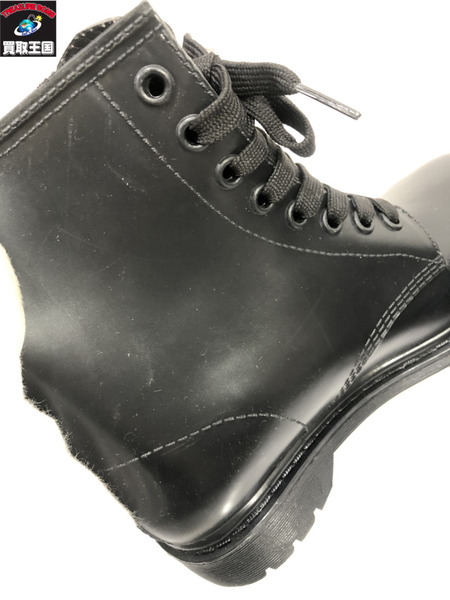 CAMINANDO RUBBER RAIN LACE UP ブーツ/３６/24cm/黒/ブラック/カミナンド/レディース/靴/ブーツ[値下]