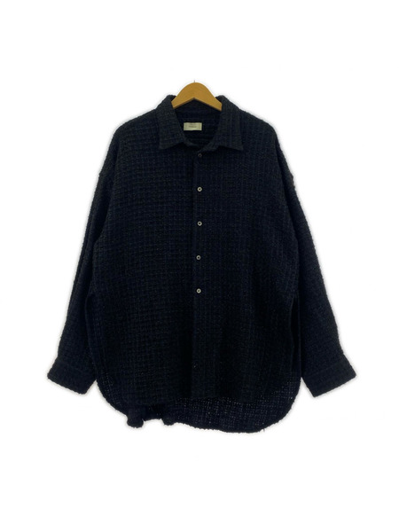 長袖シャツ Toironier Lame Tweed Shirt F[値下]