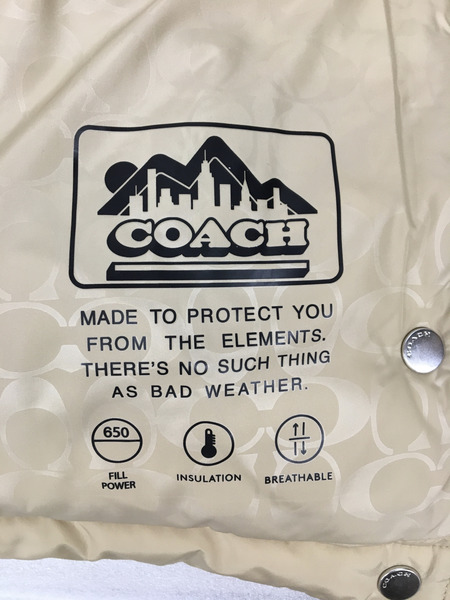 COACH　レディースラグ衣料 ショートパッファージャケット/M/CCA17